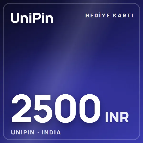 Unipin India 2500 INR görseli